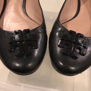 ❤️SOLD❤️EUC Tory Burch black shoes size (R) 10.5